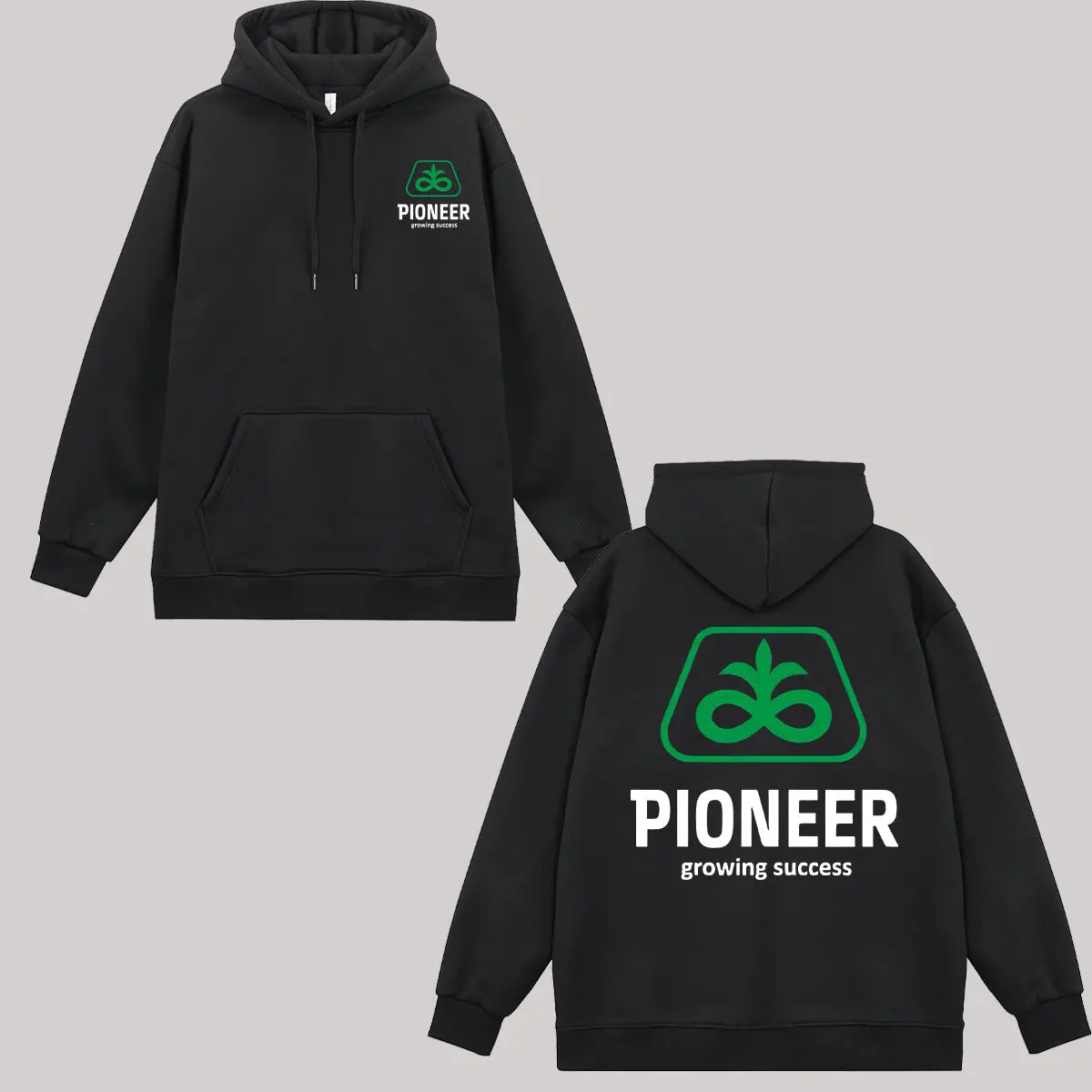 Pioneer Growing Success Printed Fleece-lined Unisex Hoodie