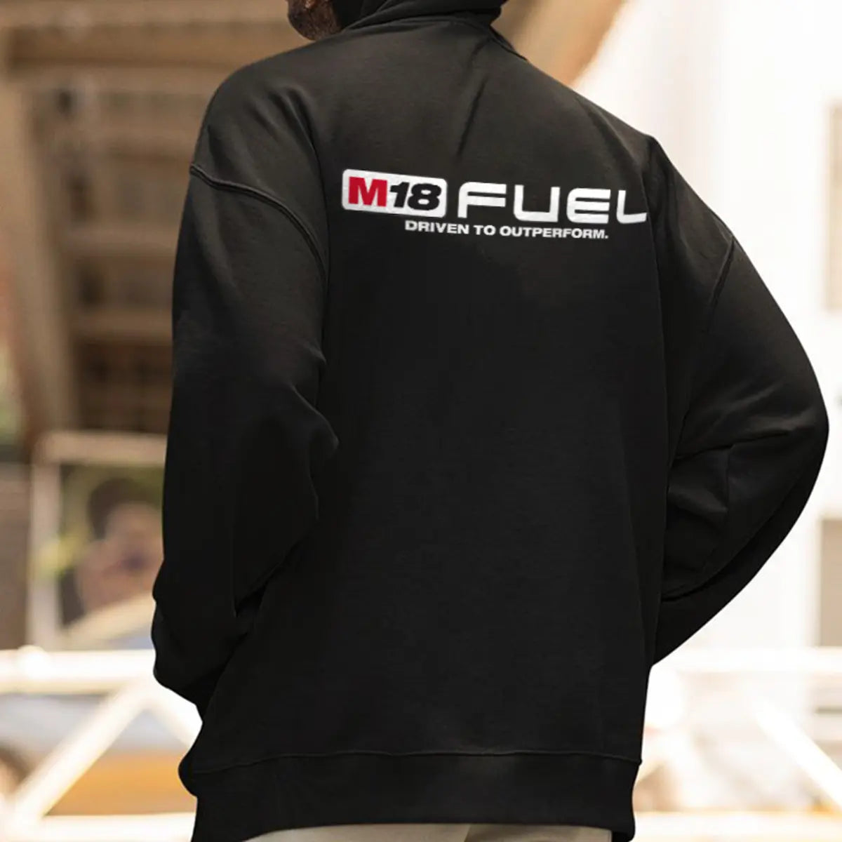 Milwaukee M18 Fuel Printed Fleece-lined Unisex Hoodie
