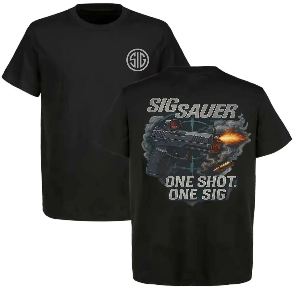 Sig Sauer One Shot One Sig Printed Men's T-shirt