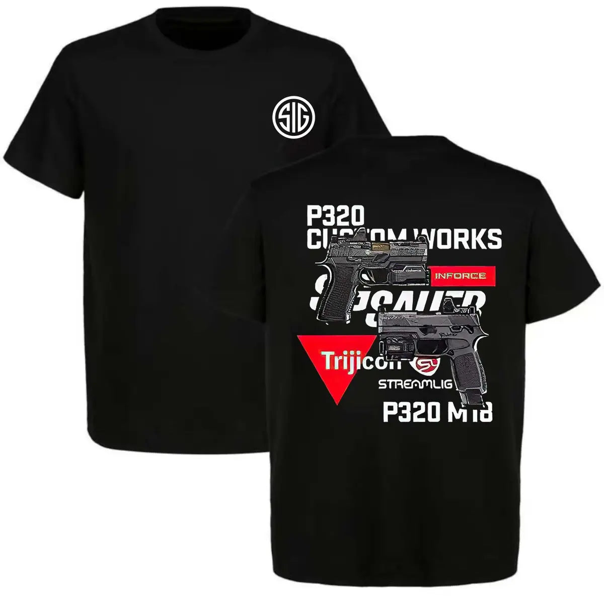 Sig Sauer P320-M18 Printed Men's T-shirt