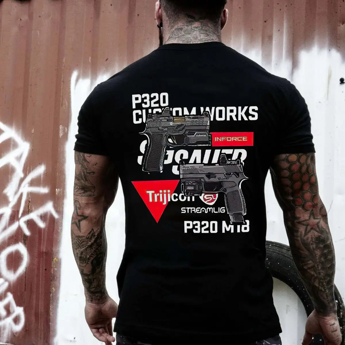 Sig Sauer P320-M18 Printed Men's T-shirt