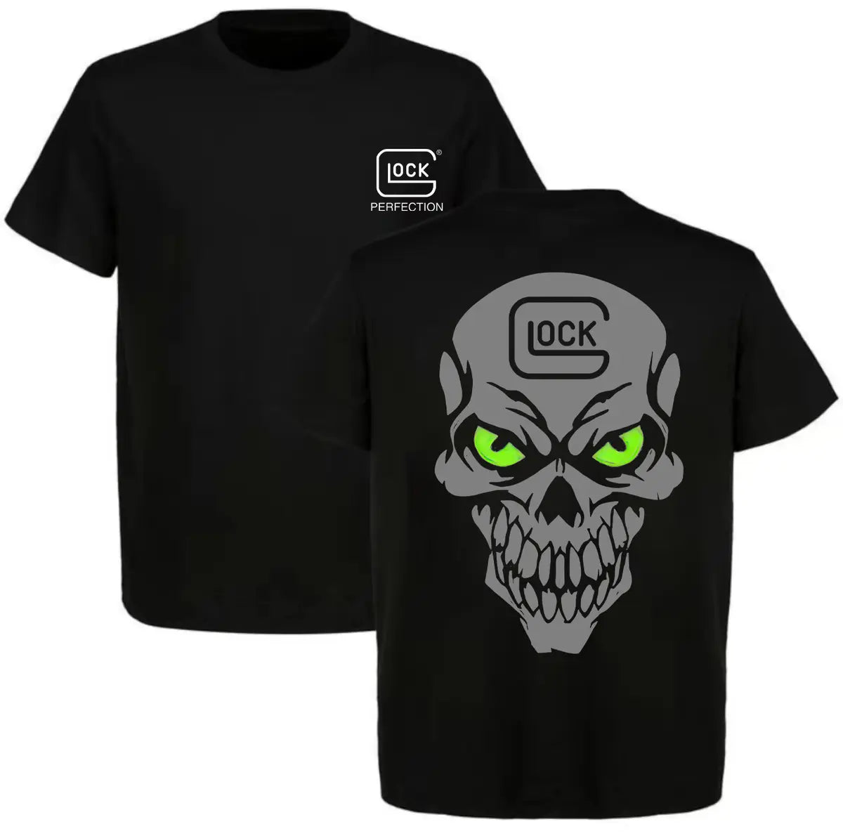 Glock Skull Printed Men's T-shirt