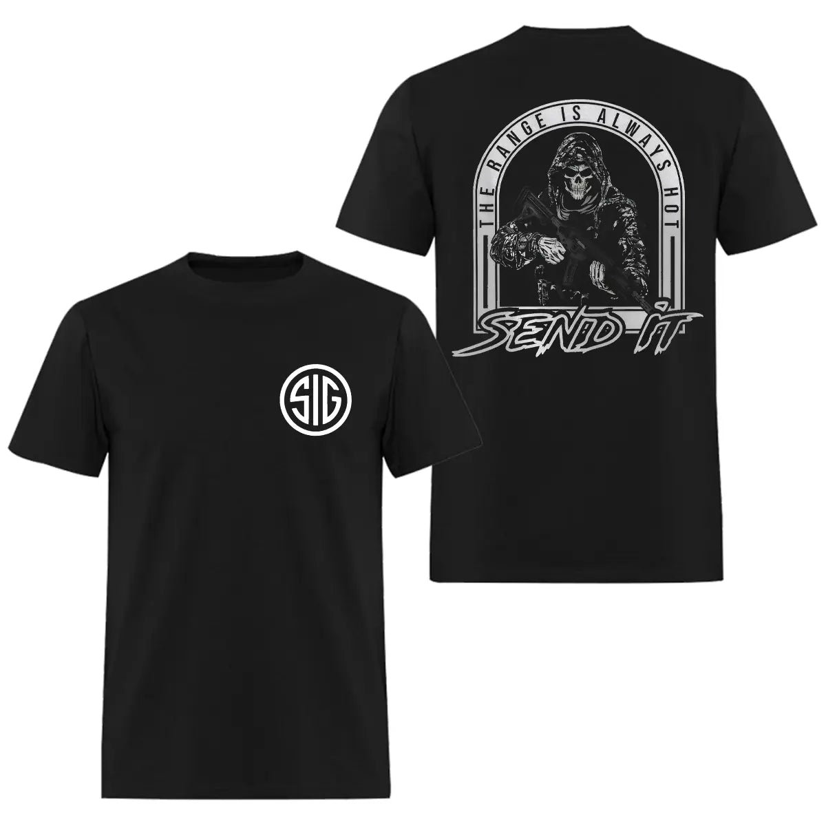 Sig Sauer Send It Printed Men's T-shirt