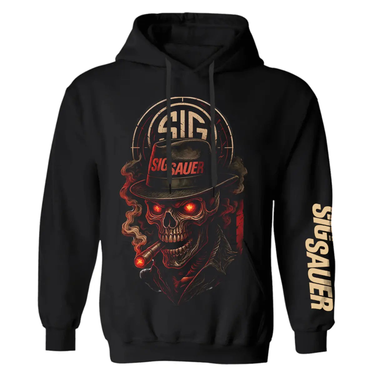 Sig Sauer Printed Fleece-lined Unisex Pocketless Hoodie