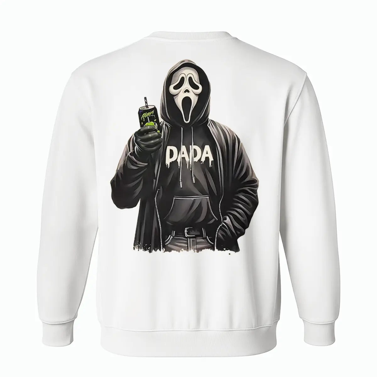 Spooky Mama Printed Fleece-lined Unisex Sweatshirt Image - 2