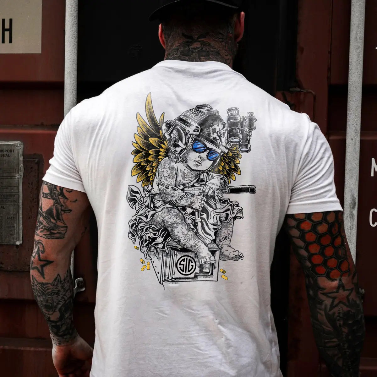 Sig Sauer Guardian Angel Printed Men's T-Shirt