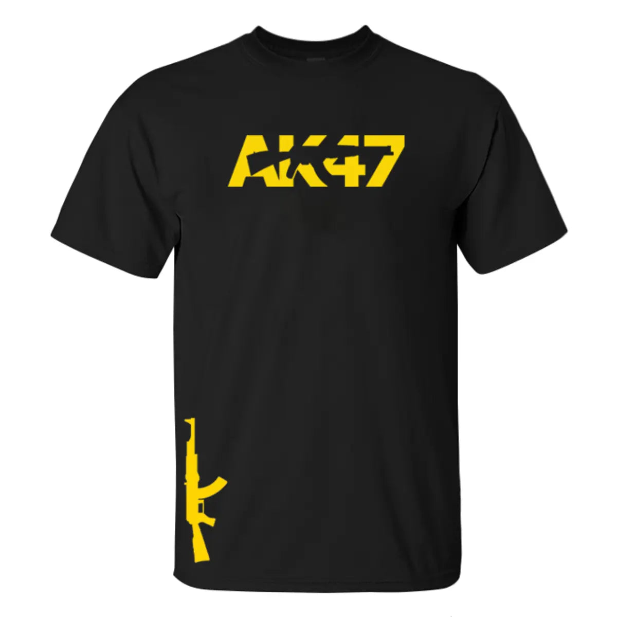 AK 47 Printed Men's T-shirt