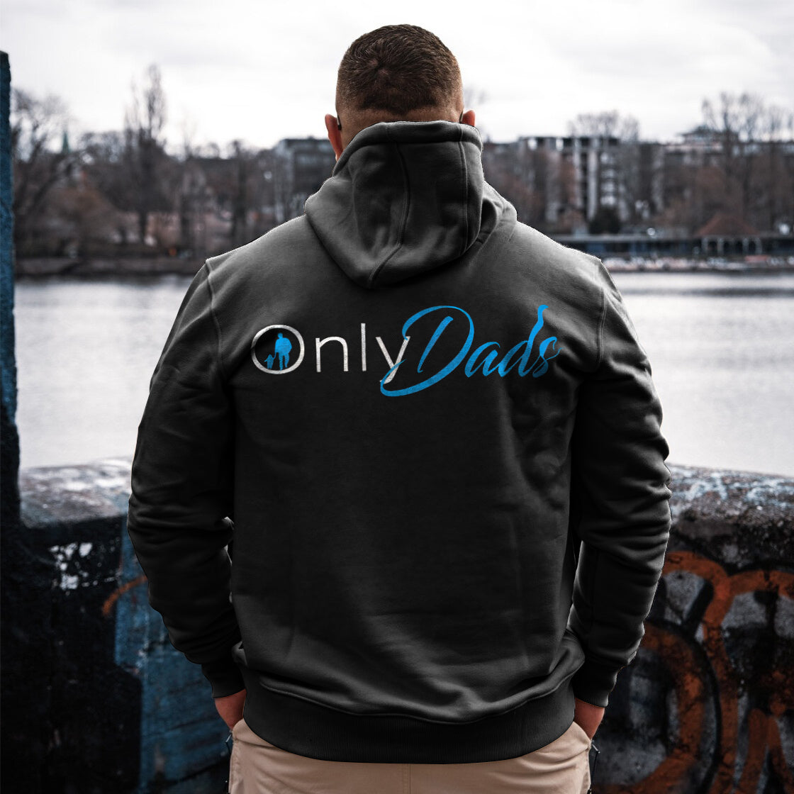 Only Dads Printed Fleece-lined Unisex Hoodie