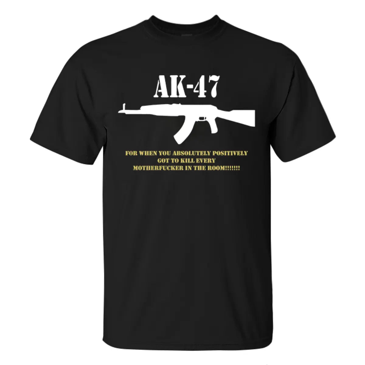 AK-47 Printed Men's T-shirt