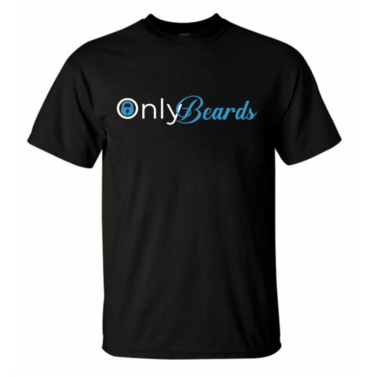 Only Beards Printed Men's T-Shirt
