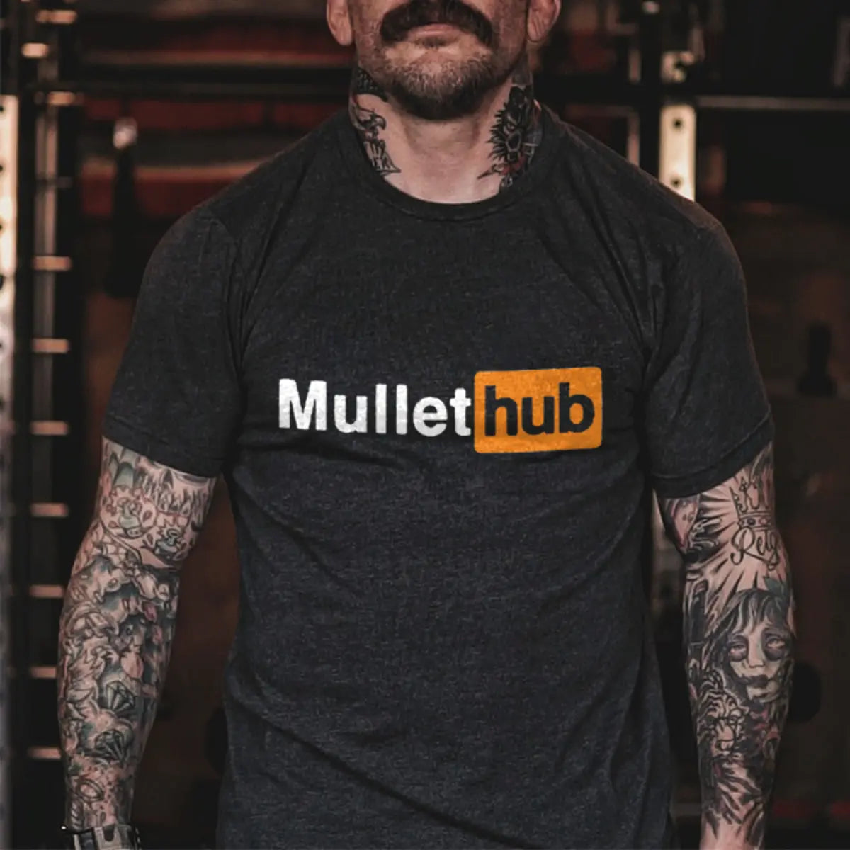 Mullet Hub Printed Men's T-Shirt