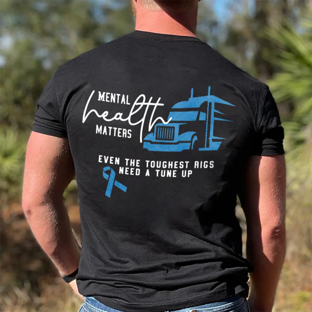 Mental Health Matters Printed Men's T-shirt