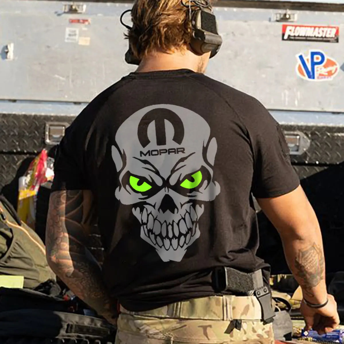 Mopar Skull Printed Men's T-Shirt
