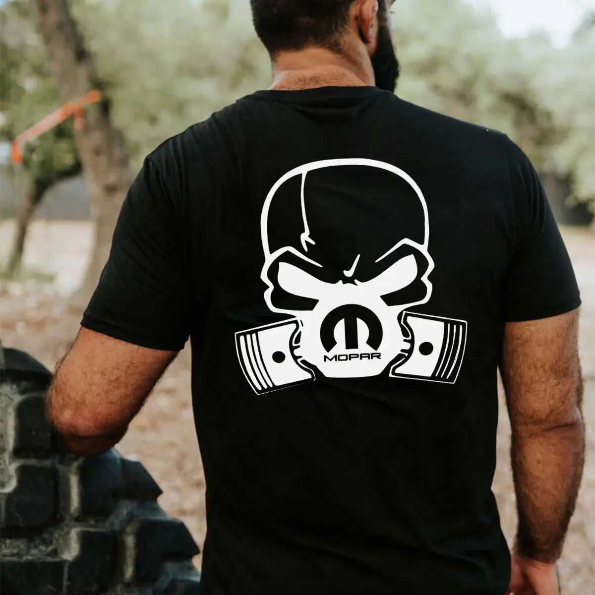 Mopar Skull Printed Men's T-Shirt