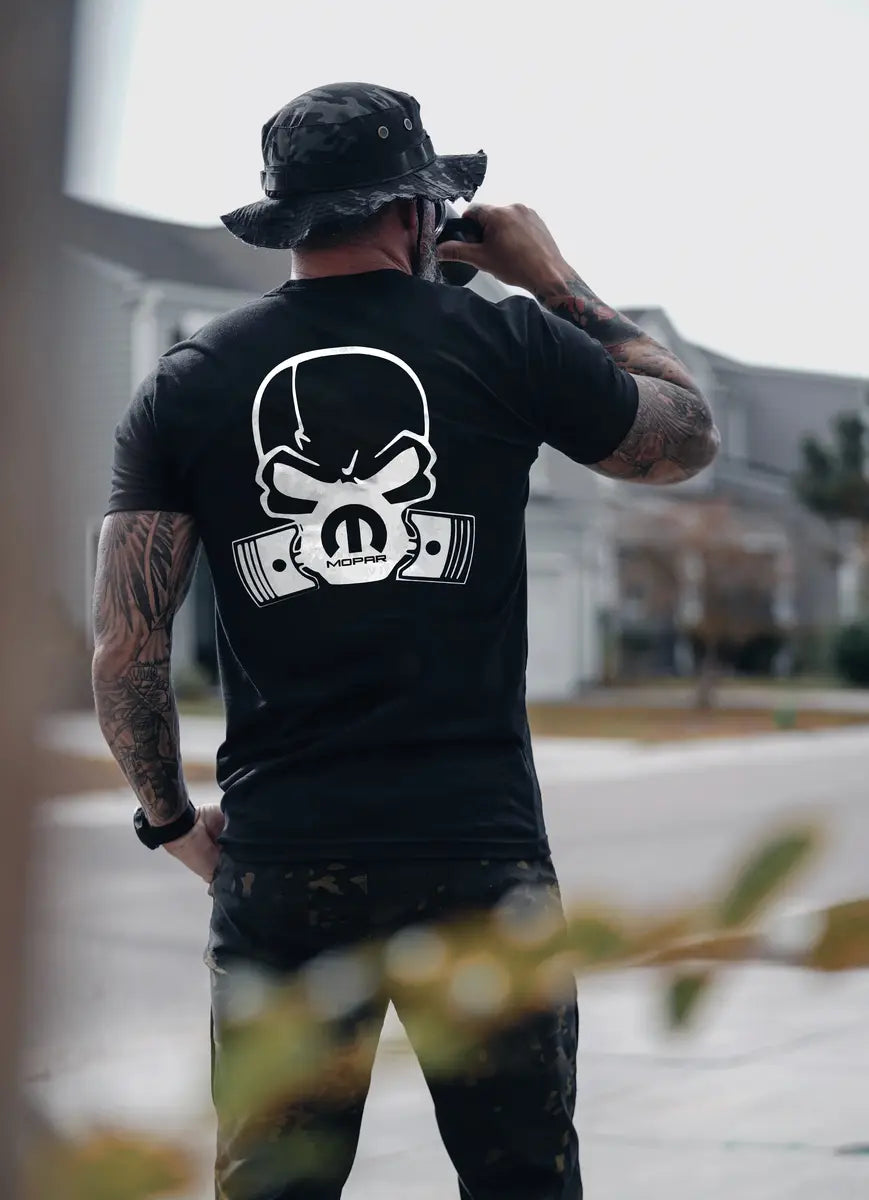 Mopar Skull Printed Men's T-Shirt