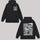 Square Body Life Printed Fleece-lined Unisex Hoodie