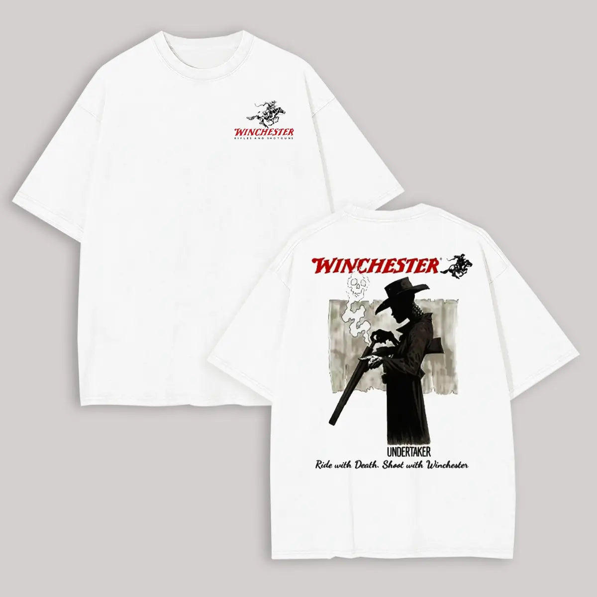 Winchester Printed Oversized Unisex T-shirt