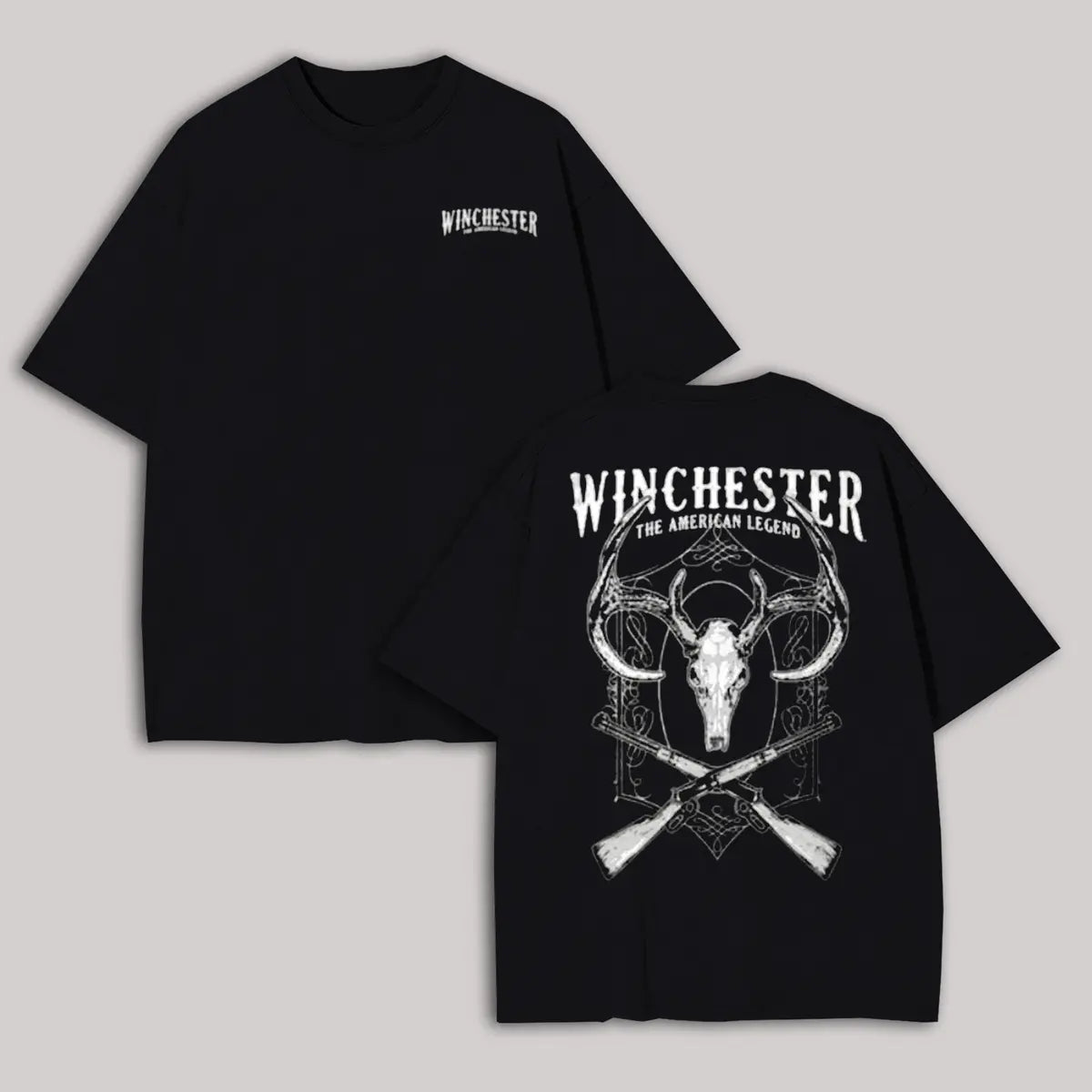 Winchester The American Legend Printed Oversized Unisex T-shirt