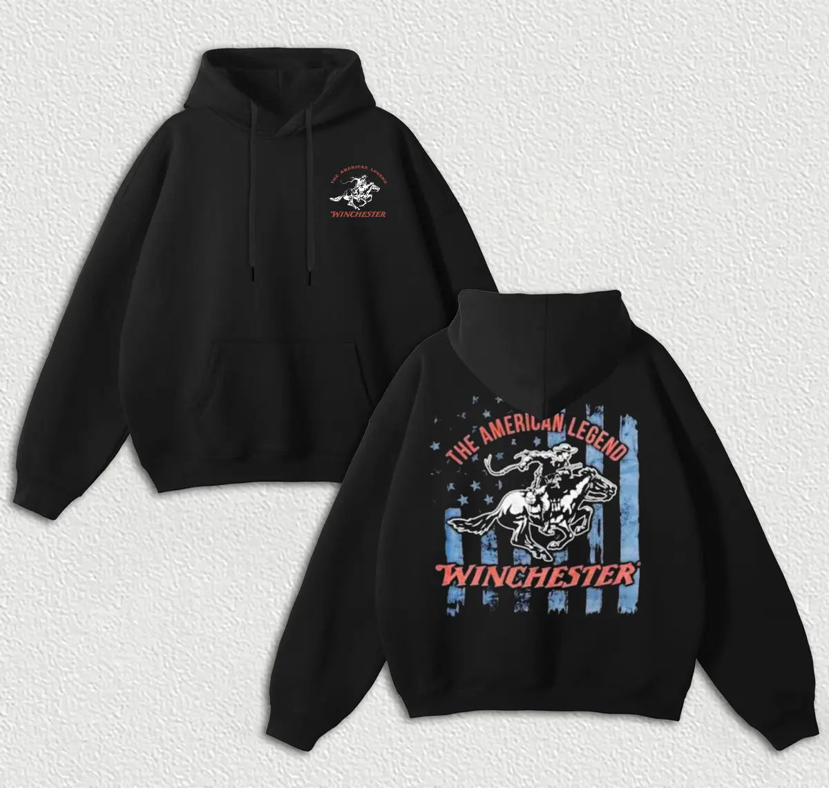 Winchester The American Legend Printed Fleece-lined Unisex Hoodie