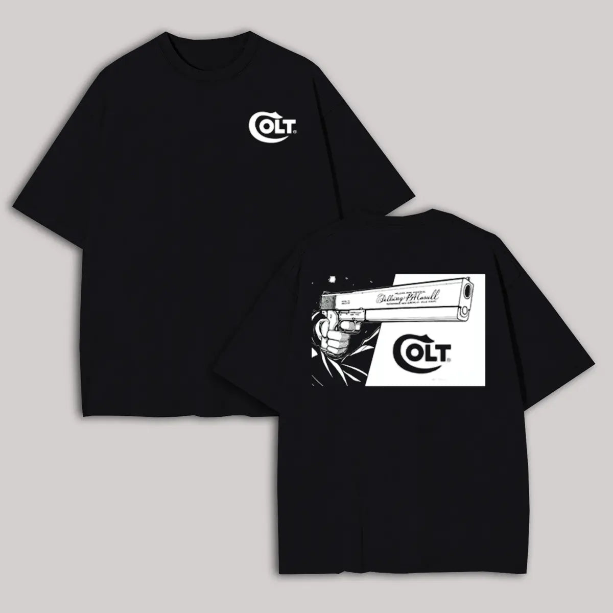 Colt Printed Oversized Unisex T-shirt