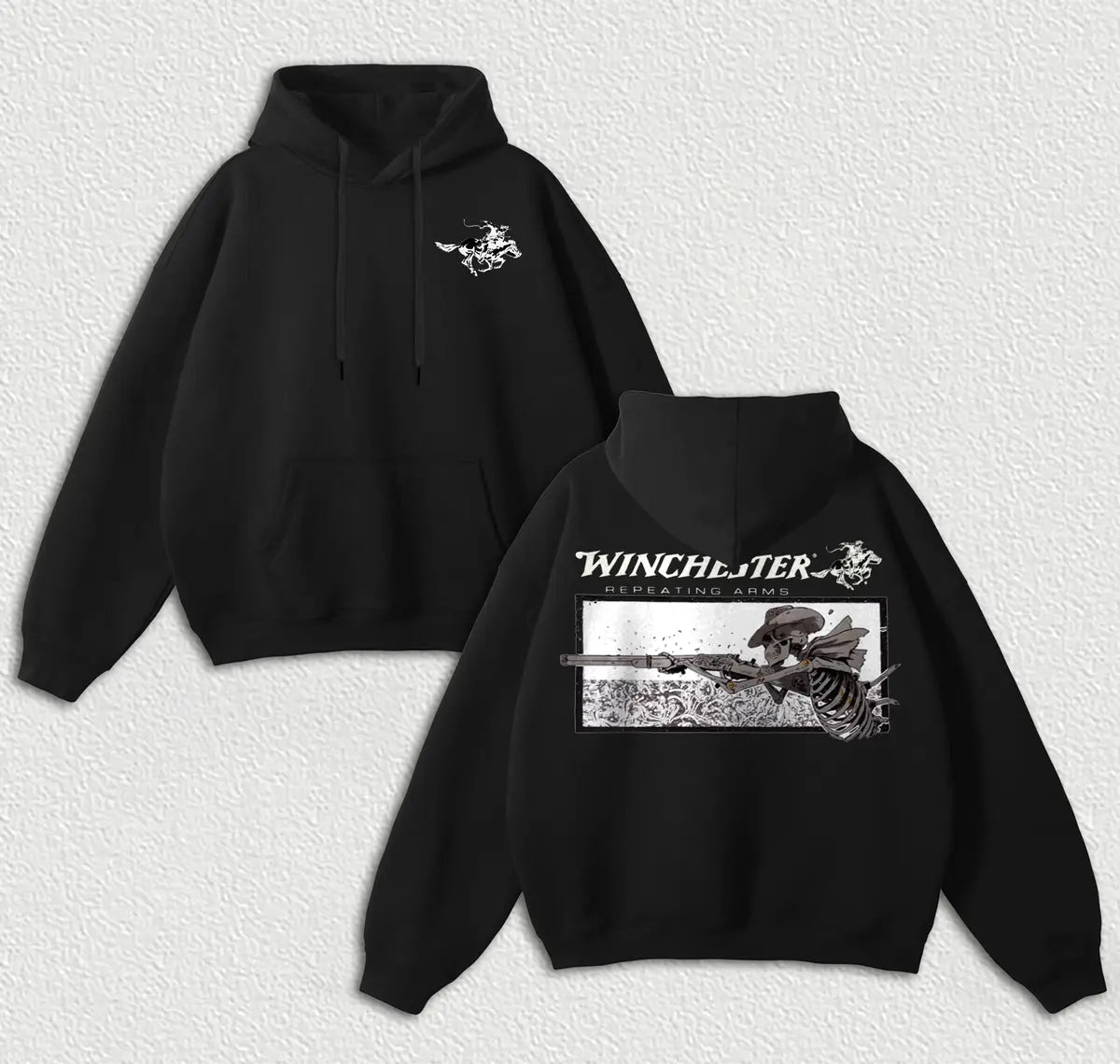 Winchester Repeating Arms Printed Fleece-lined Unisex Hoodie