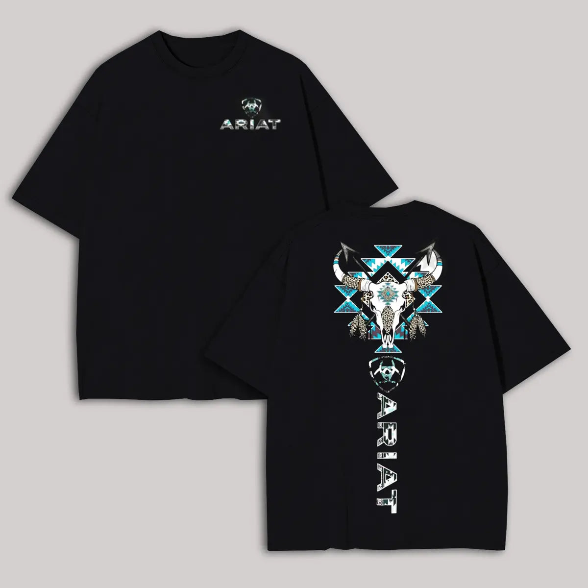 Ariat Western Vintage Printed Oversized Unisex T-shirt