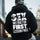 Sex Instructor First Lesson Free Printed Fleece-lined Unisex Hoodie