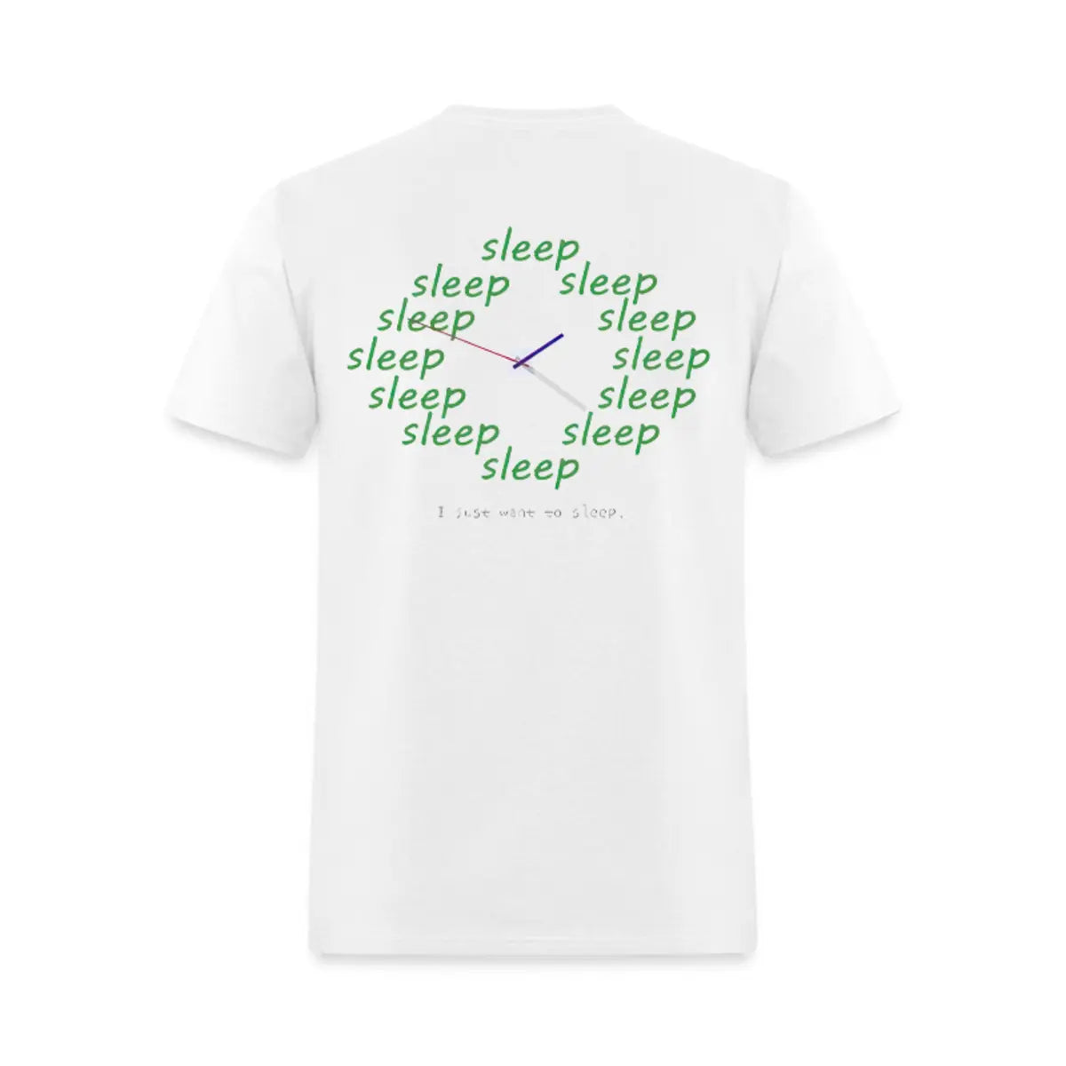 I Just Want To Sleep Printed Men's T-Shirt