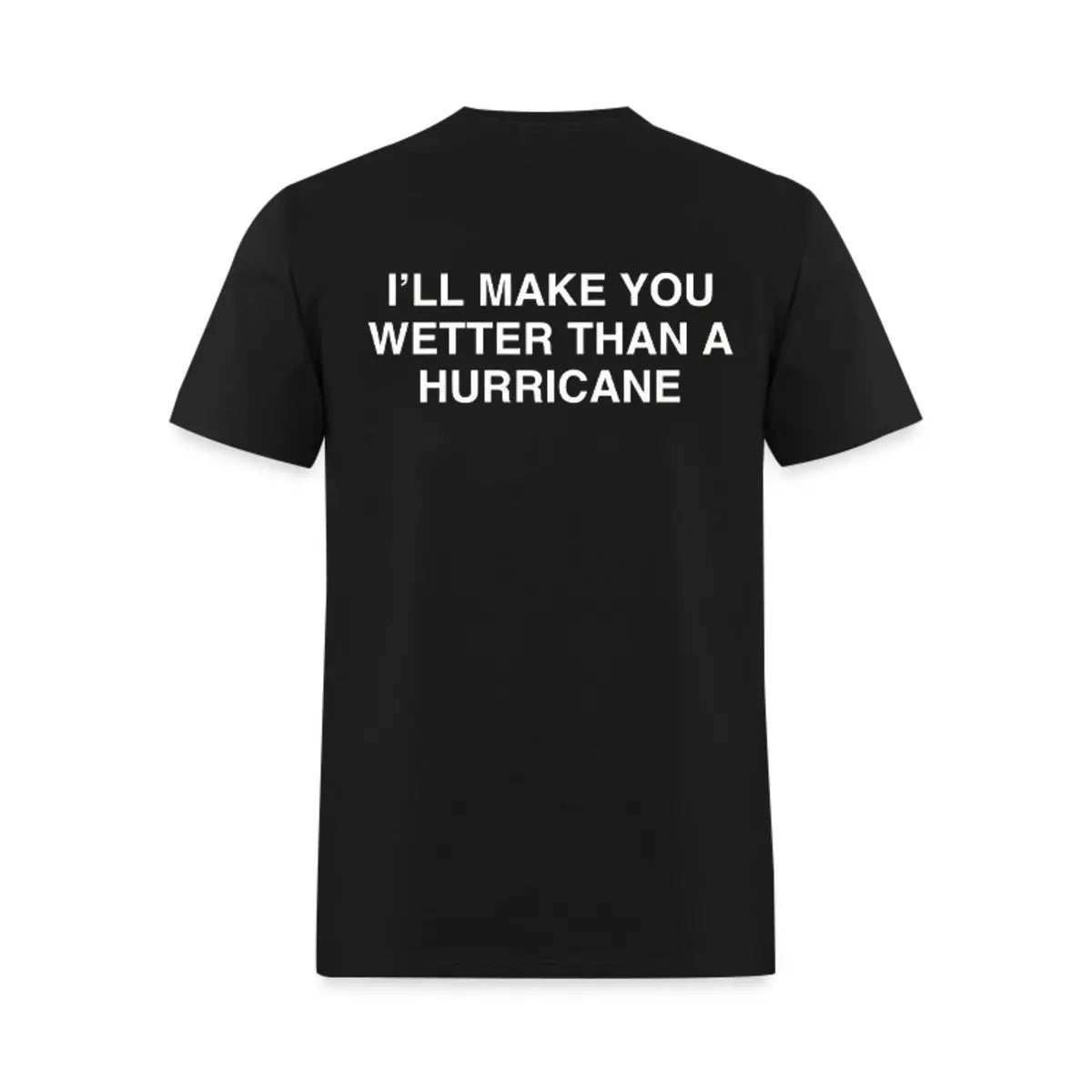 I'll Make You Wetter Than A Hurricane Printed Men's T-shirt
