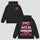 Don't Flirt With Me I Love My Girlfriend Printed Fleece-lined Unisex Hoodie