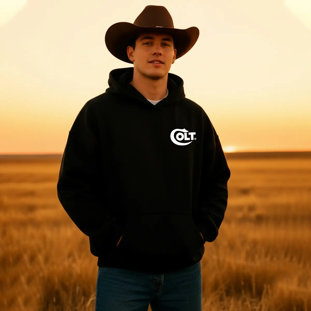 Colt Mess With Me And It's R.I.P. Printed Fleece-lined Unisex Hoodie