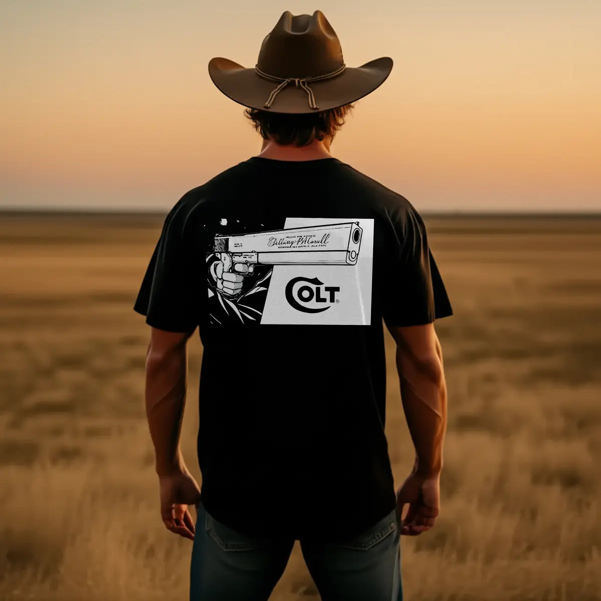 Colt Printed Oversized Unisex T-shirt