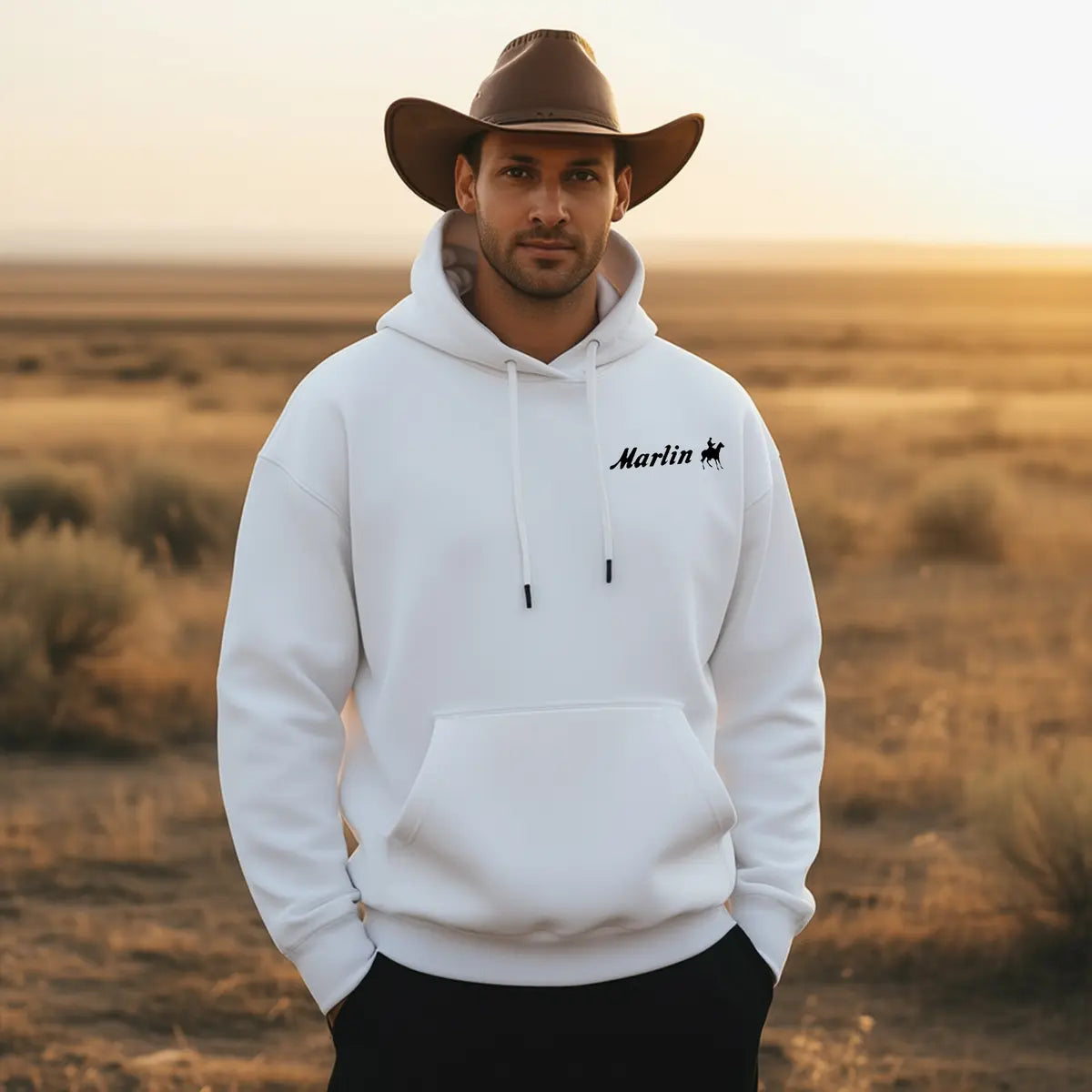 Marlin Ain't No Grave Printed Fleece-lined Unisex Hoodie