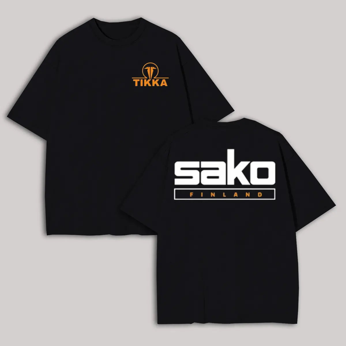 Sako Finland Printed Oversized Unisex T-shirt