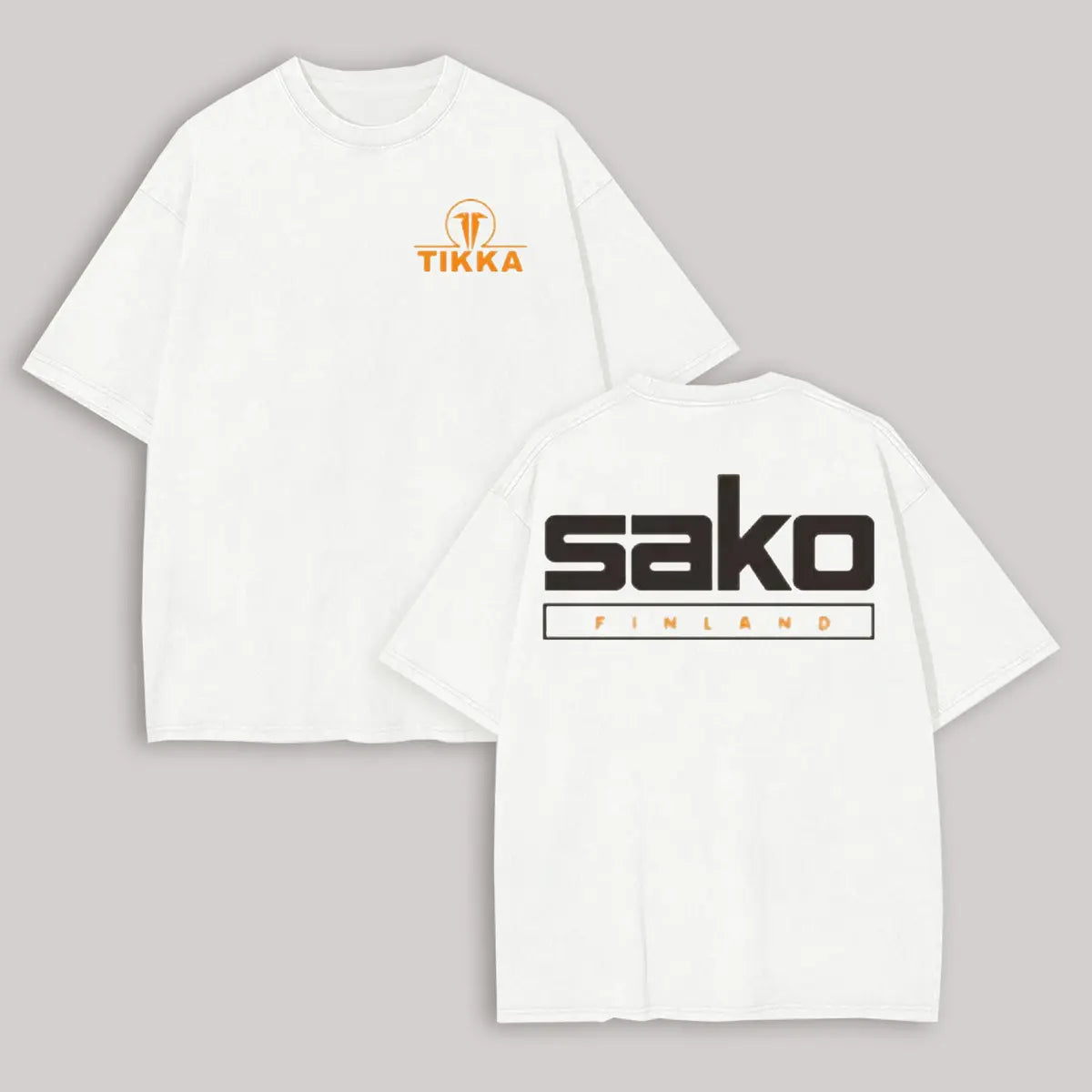 Sako Finland Printed Oversized Unisex T-shirt