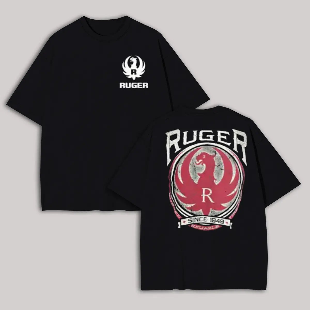Ruger Since 1949 Printed Oversized Unisex T-shirt