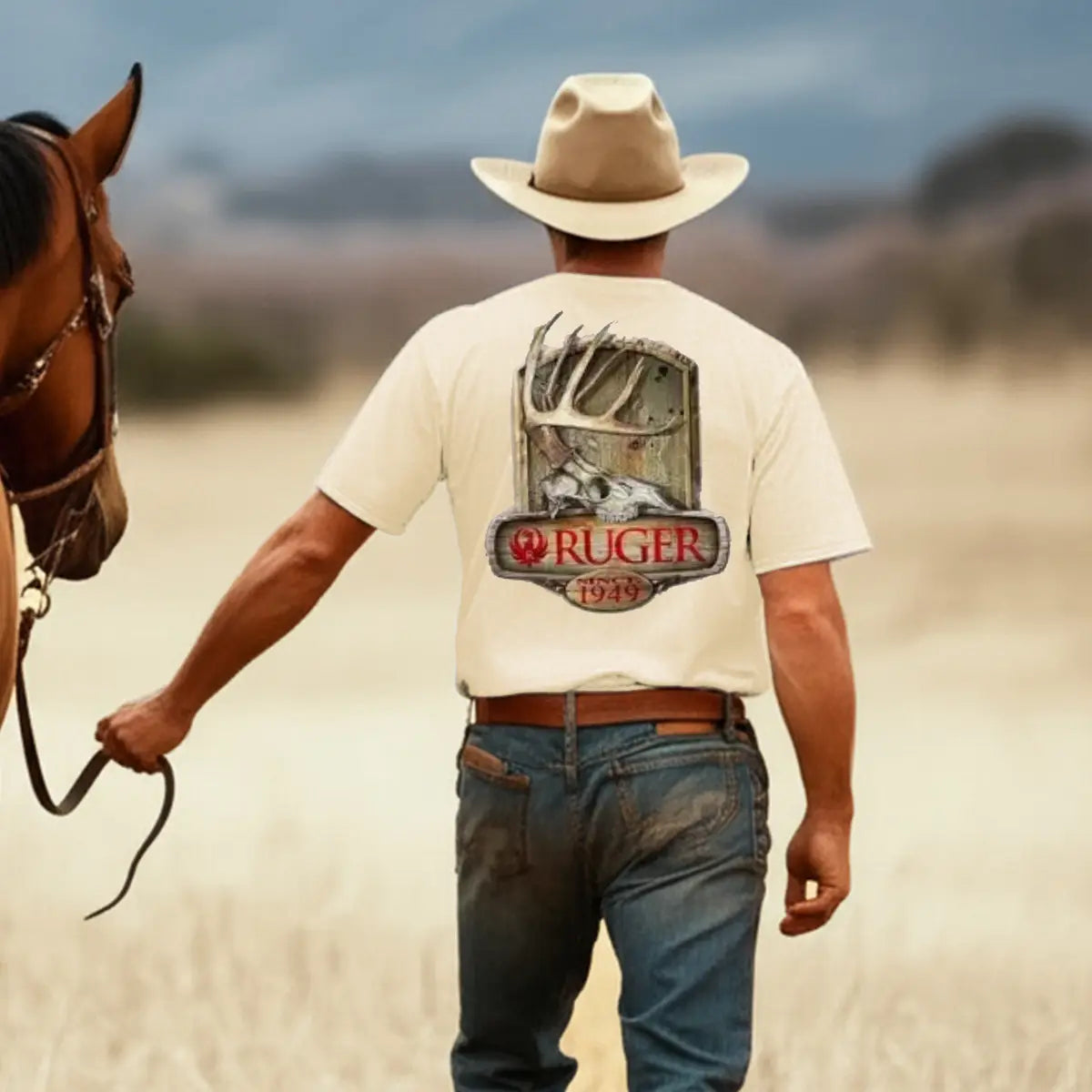 Ruger Since 1949 Printed Oversized Unisex T-shirt