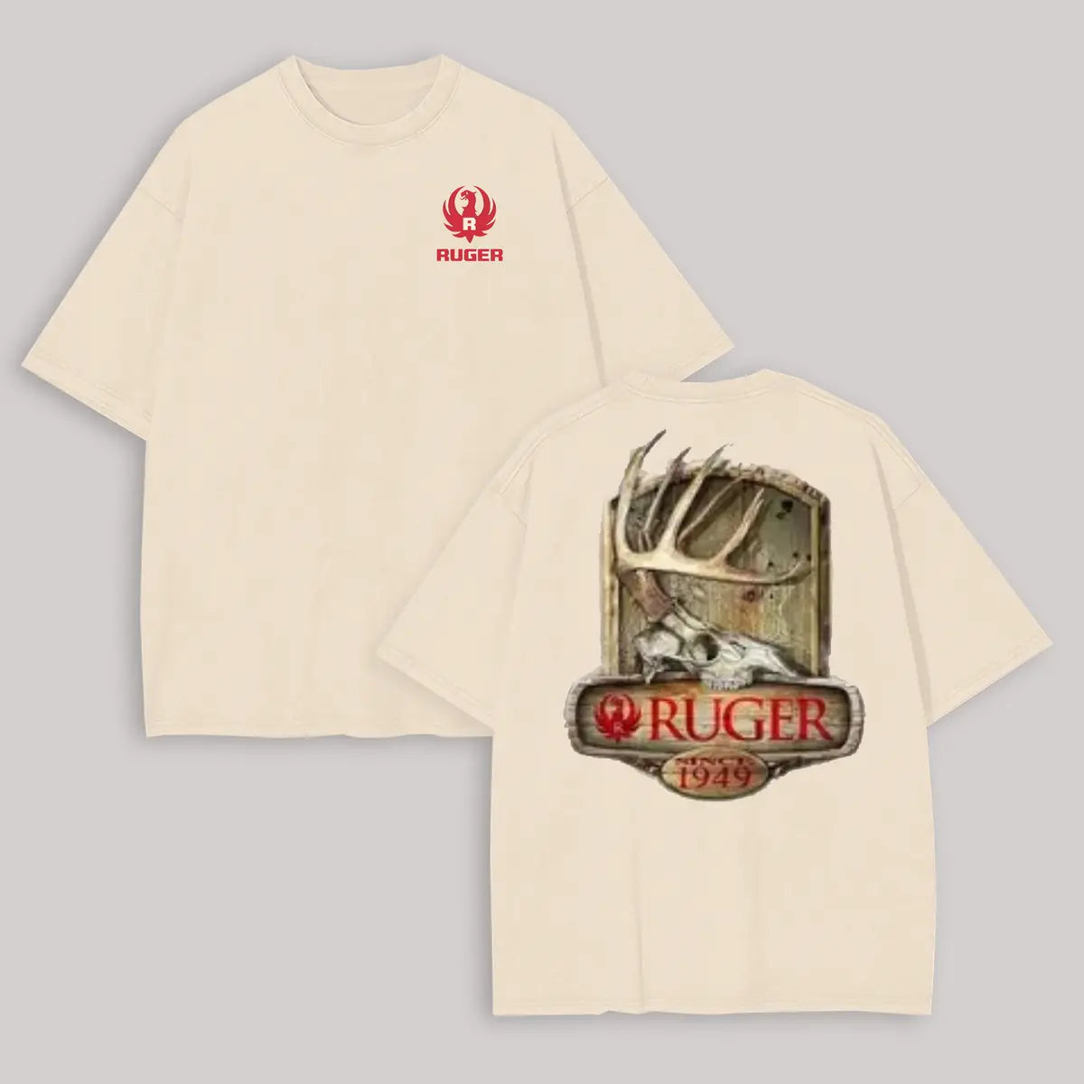 Ruger Since 1949 Printed Oversized Unisex T-shirt
