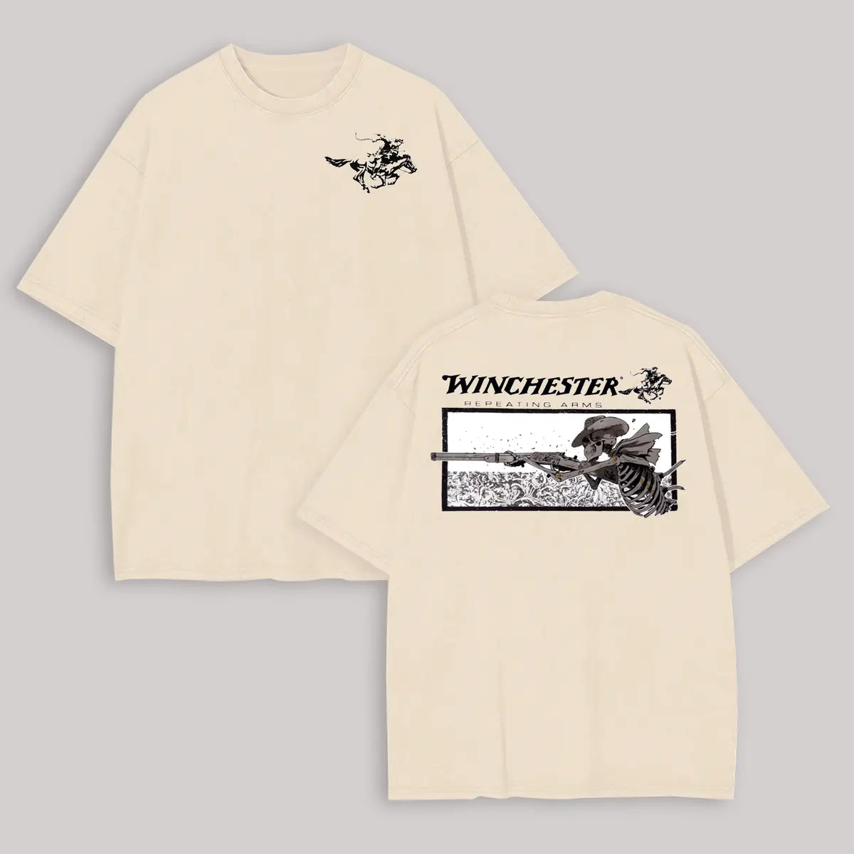 Winchester Repeating Arms Printed Oversized Unisex T-shirt