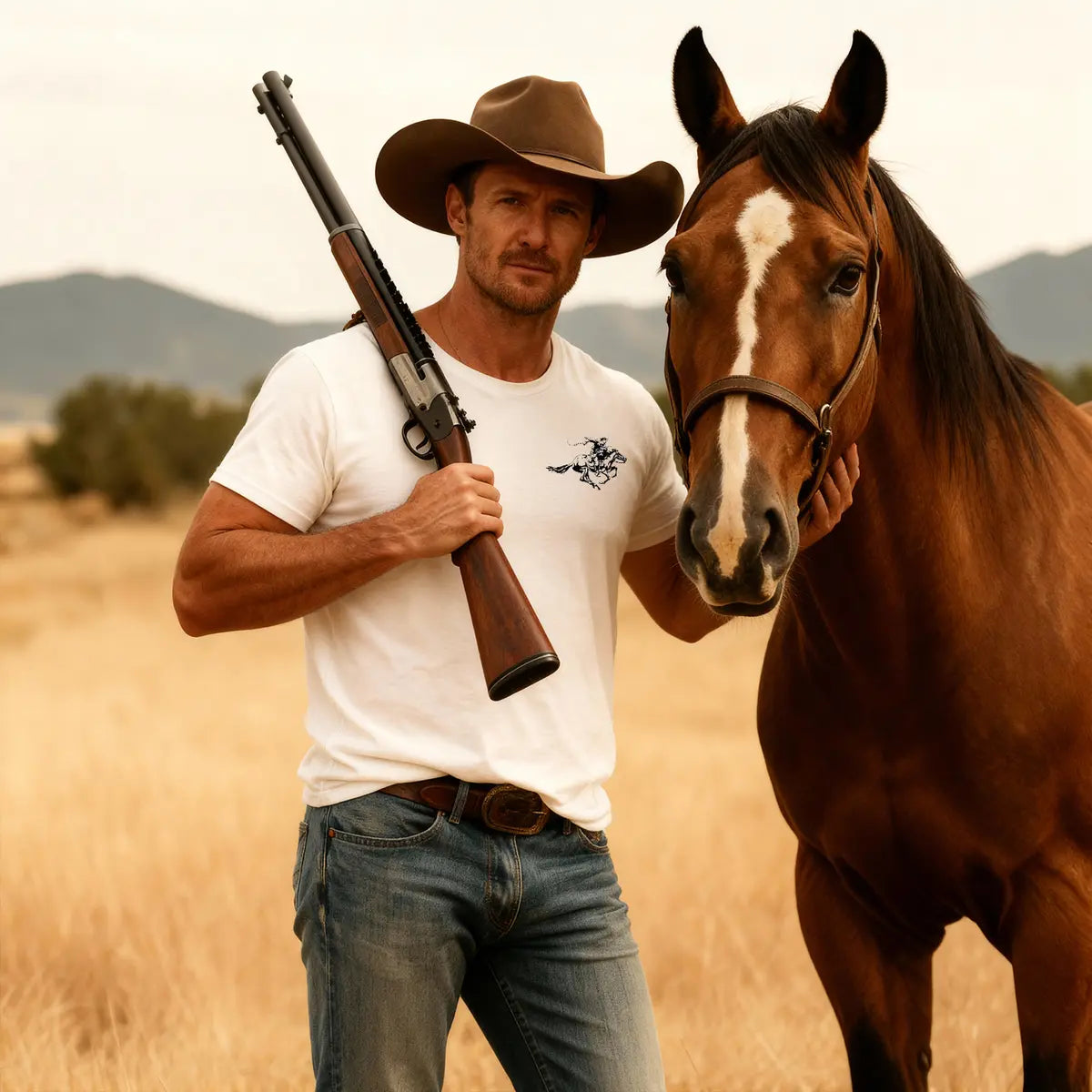 Winchester Repeating Arms Printed Oversized Unisex T-shirt