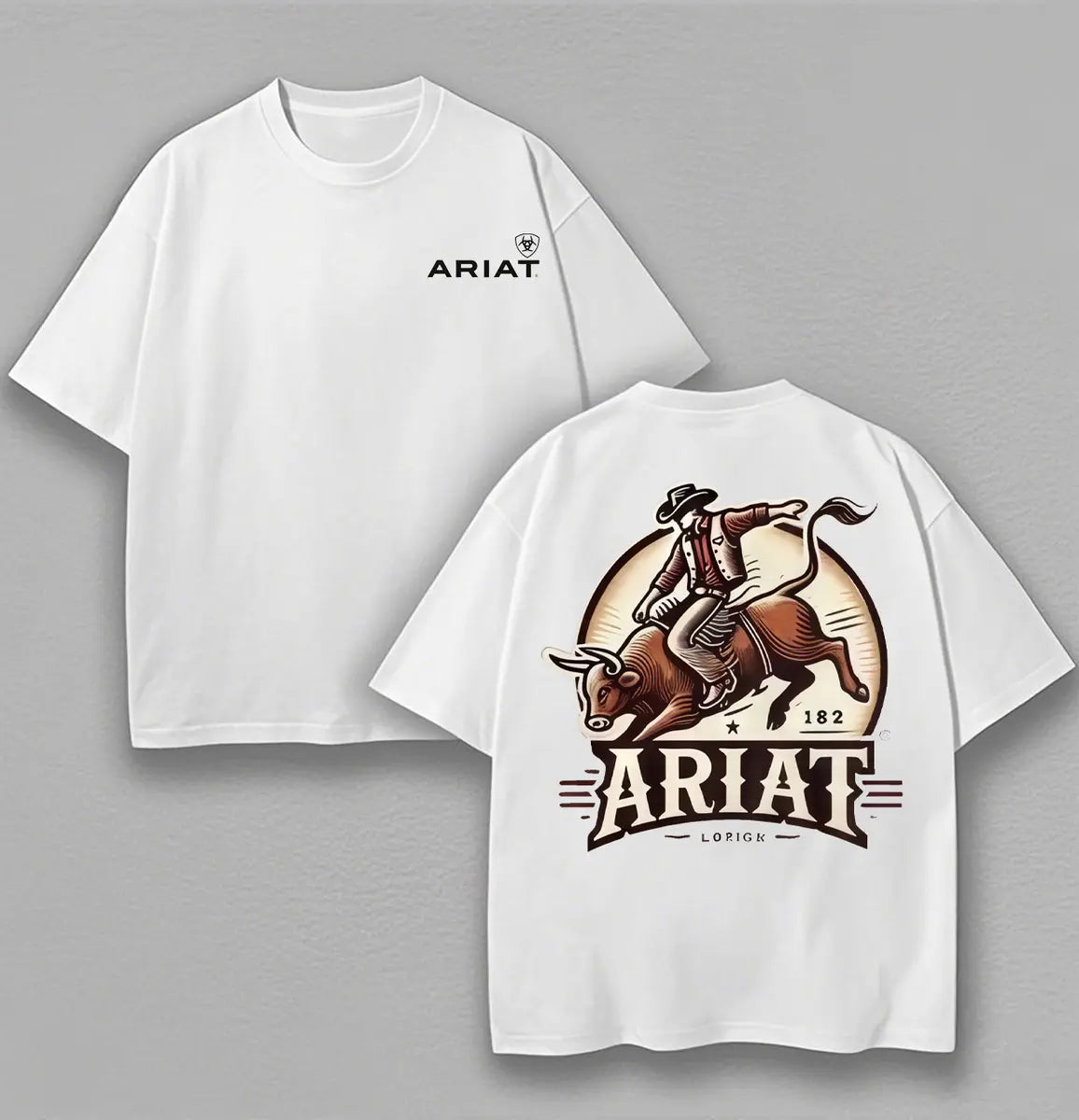 Ariat Bull Printed Unisex Oversized T-shirt