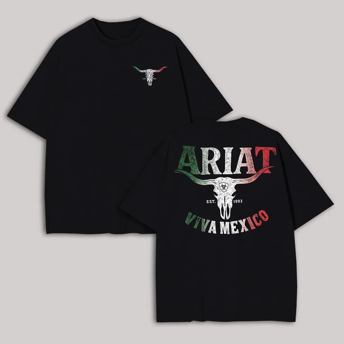 Ariat Viva Mexico Printed Oversized Unisex T-shirt