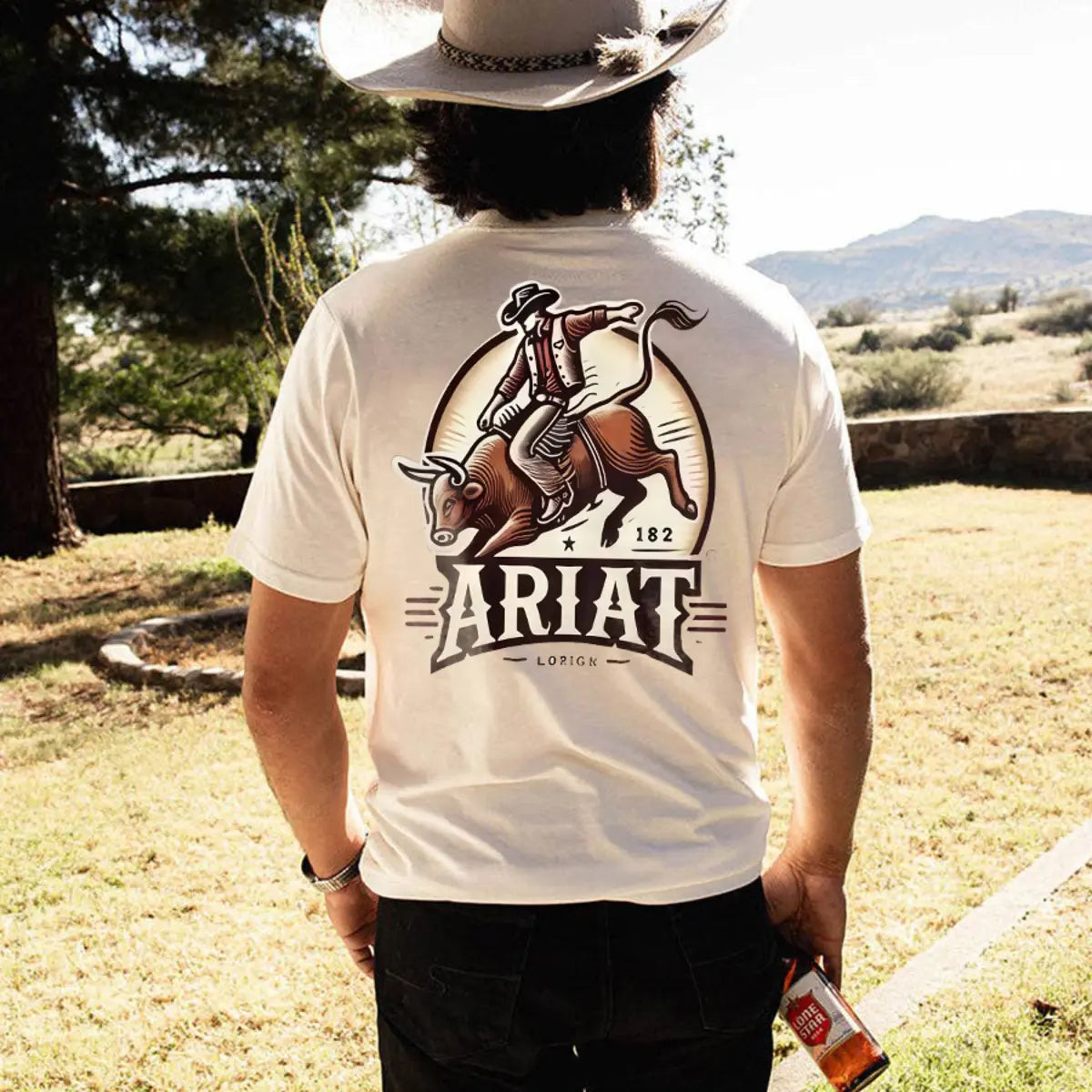 Ariat Bull Printed Unisex Oversized T-shirt