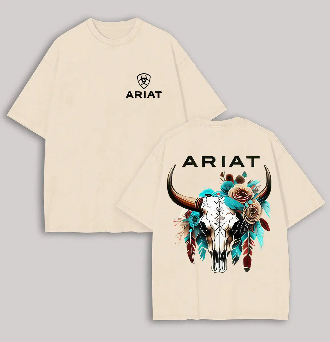 Ariat Printed Oversized Unisex T-shirts