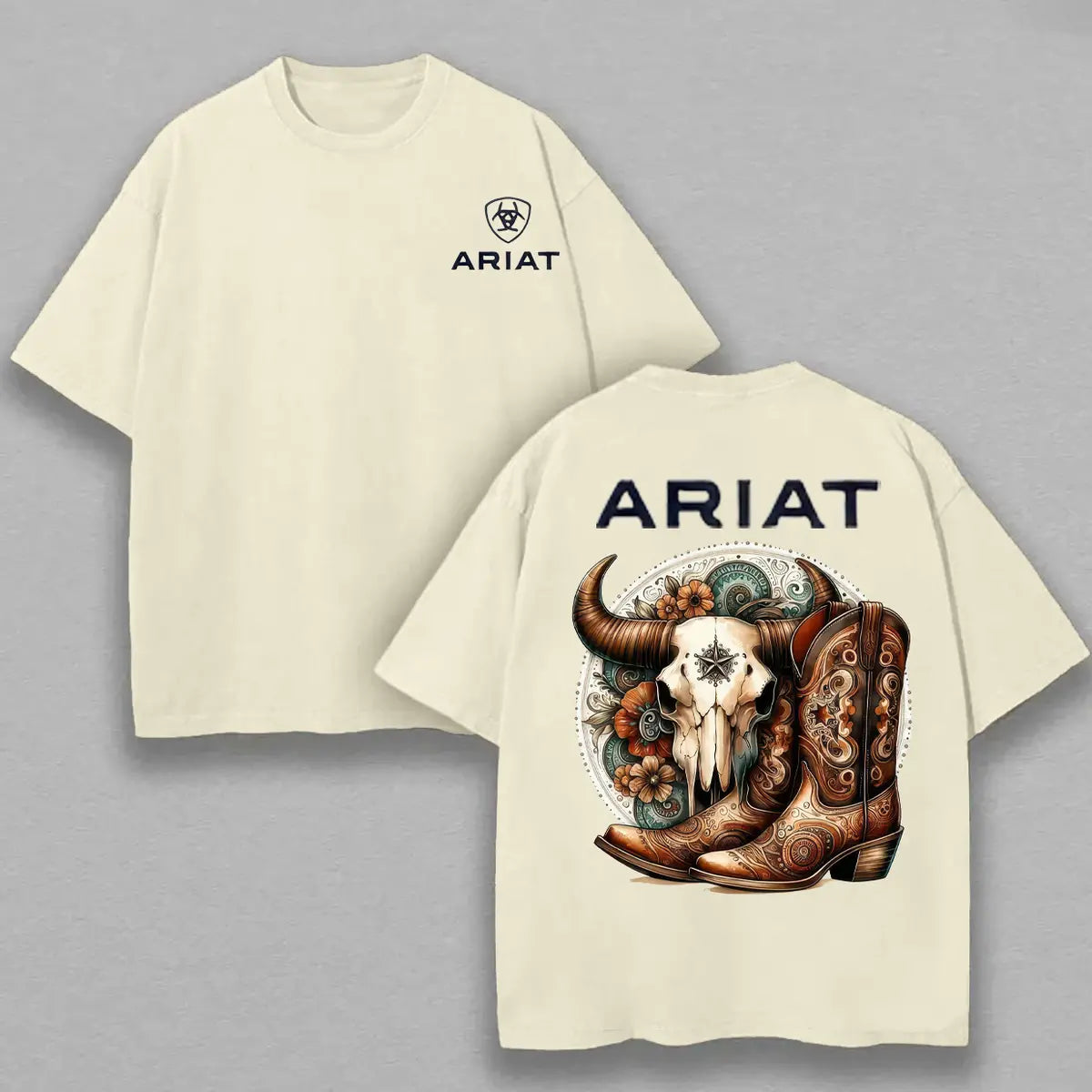 Ariat Printed Oversized Unisex T-shirts