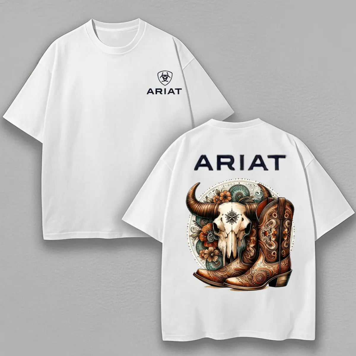 Ariat Printed Oversized Unisex T-shirts