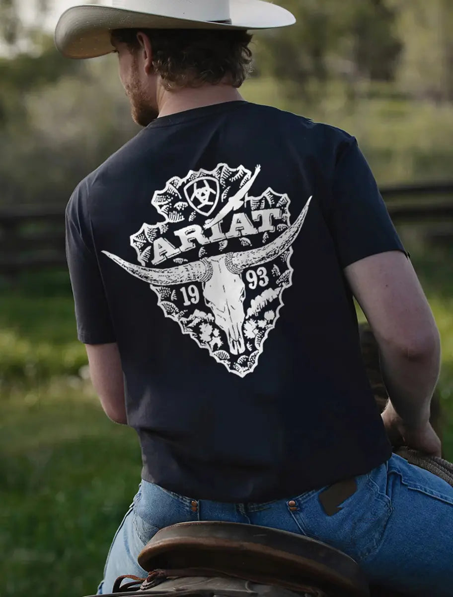 Ariat Arrowhead Printed Unisex Oversized T-shirts