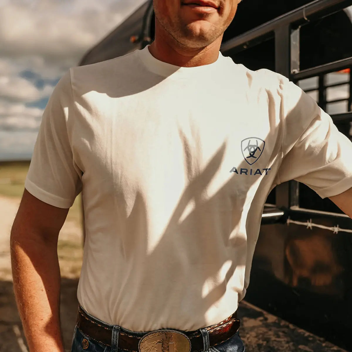 Ariat Western Printed Oversized Unisex T-shirts