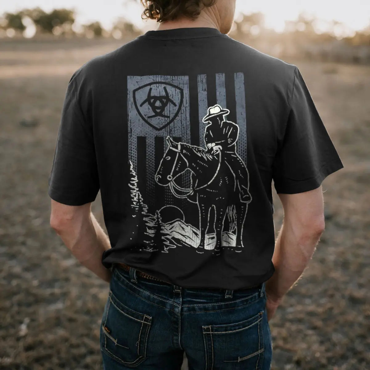 Ariat Printed Oversized Unisex T-shirts