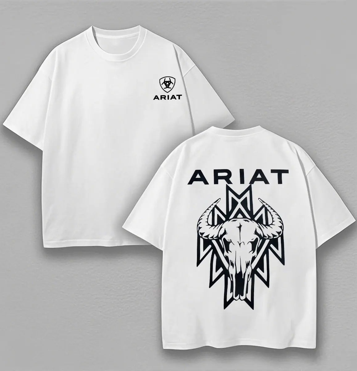 Ariat Western Printed Oversized Unisex T-shirts
